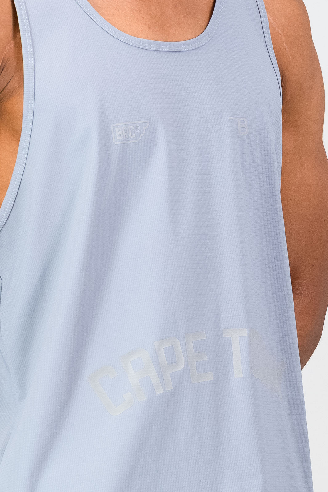 AeroFlow CPT Men's Race Tank - Grey