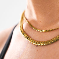 Fine Strand Chain Necklace